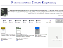 Tablet Screenshot of europaforschung.org